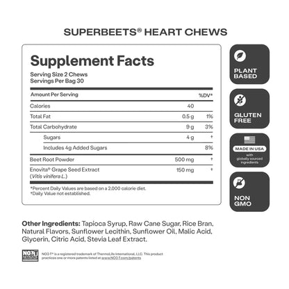 SuperBeets® Heart Chews